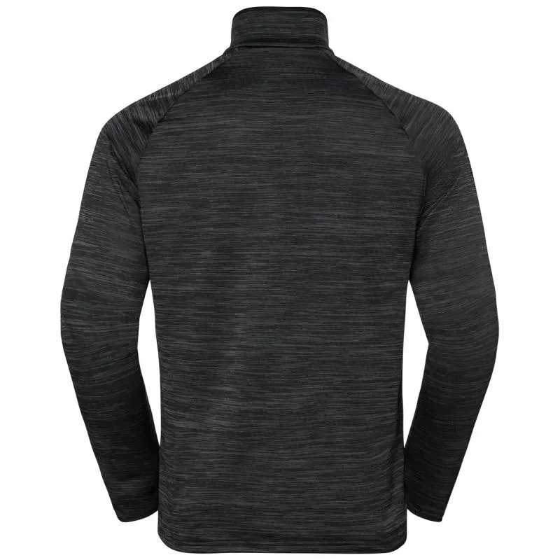 Jersey de hombre Odlo Capa media 1/2 cremallera ESSENTIAL THERMAL (negro melange)