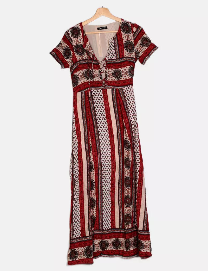 JEUVRE Vestido casual Fluido