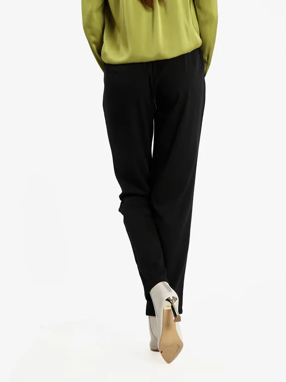 Jmzy Orignal Design Pantalón recto de tiro alto para mujer