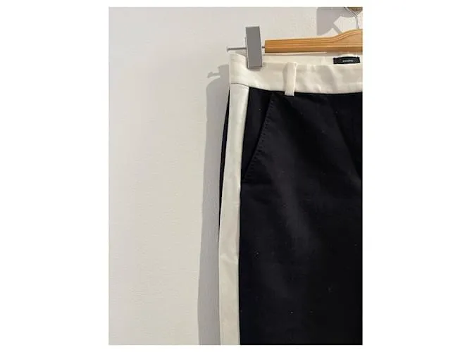 JOSEPH Pantalón T.fr 34 Algodón Negro 