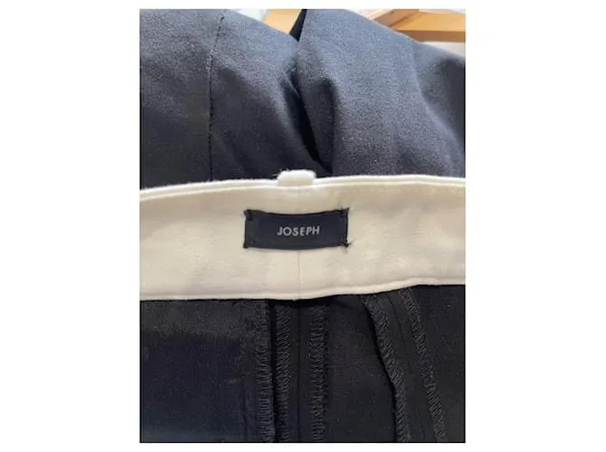 JOSEPH Pantalón T.fr 34 Algodón Negro 