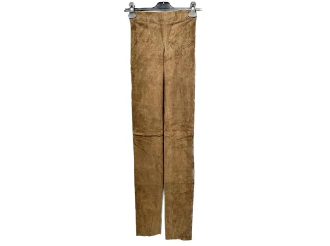 JOSEPH Pantalón T.fr 36 Algodón Castaño Camello 
