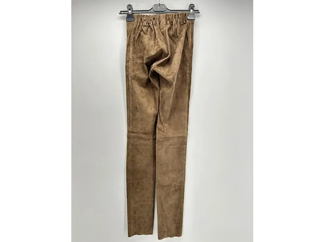 JOSEPH Pantalón T.fr 36 Algodón Castaño Camello 