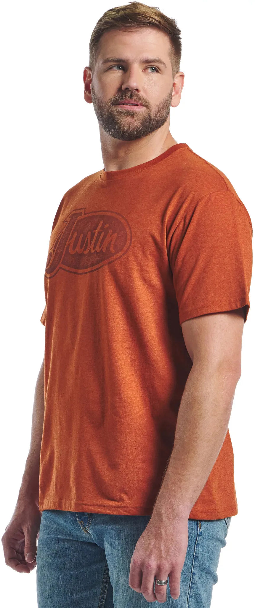 Justin Men's Logo Tee