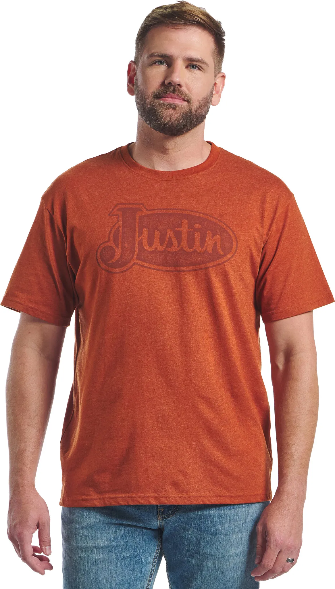 Justin Men's Logo Tee