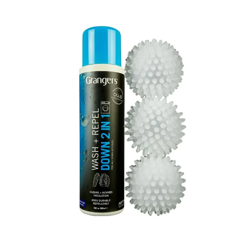 KIT DE CUIDADO DEL PLUMóN GRANGERS KIT DE CUIDADO DEL PLUMóN (2 EN 1)  300ML + BOLITAS