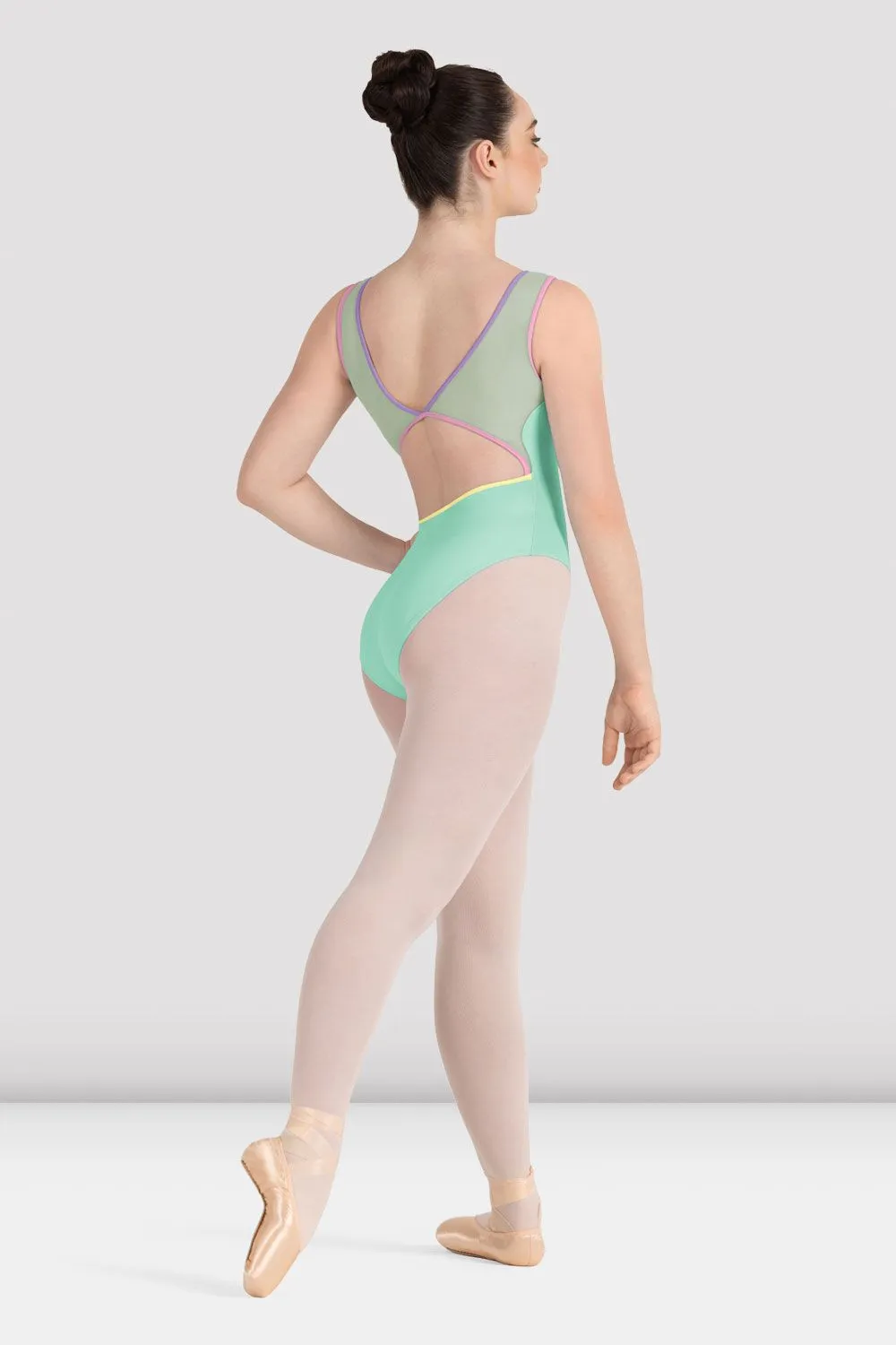 Ladies Calypso Boat Neck Leotard