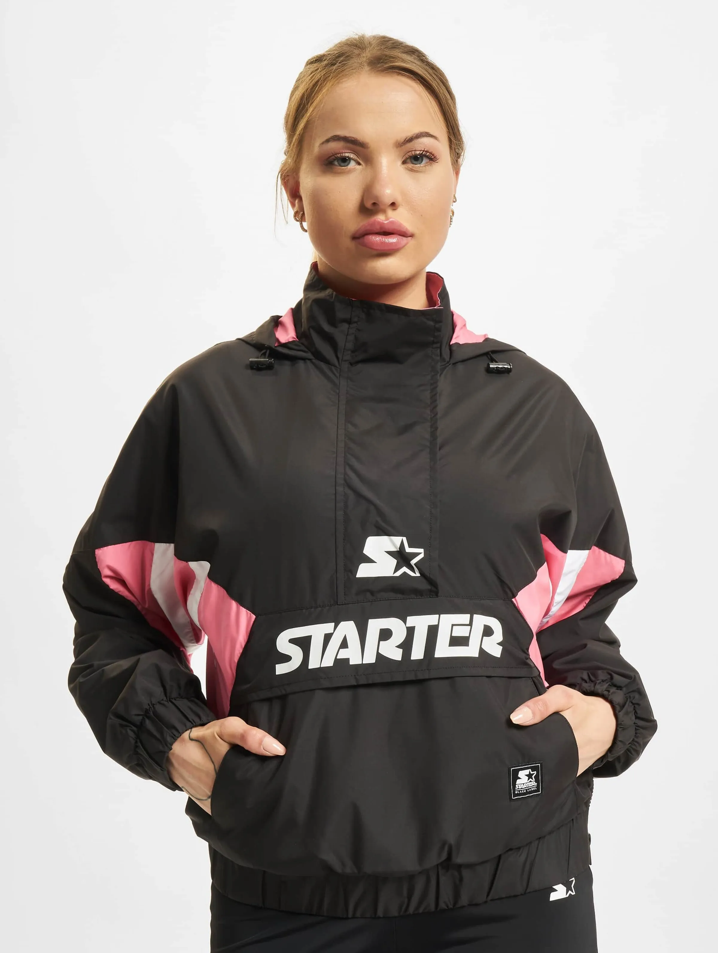 Ladies Colorblock Halfzip