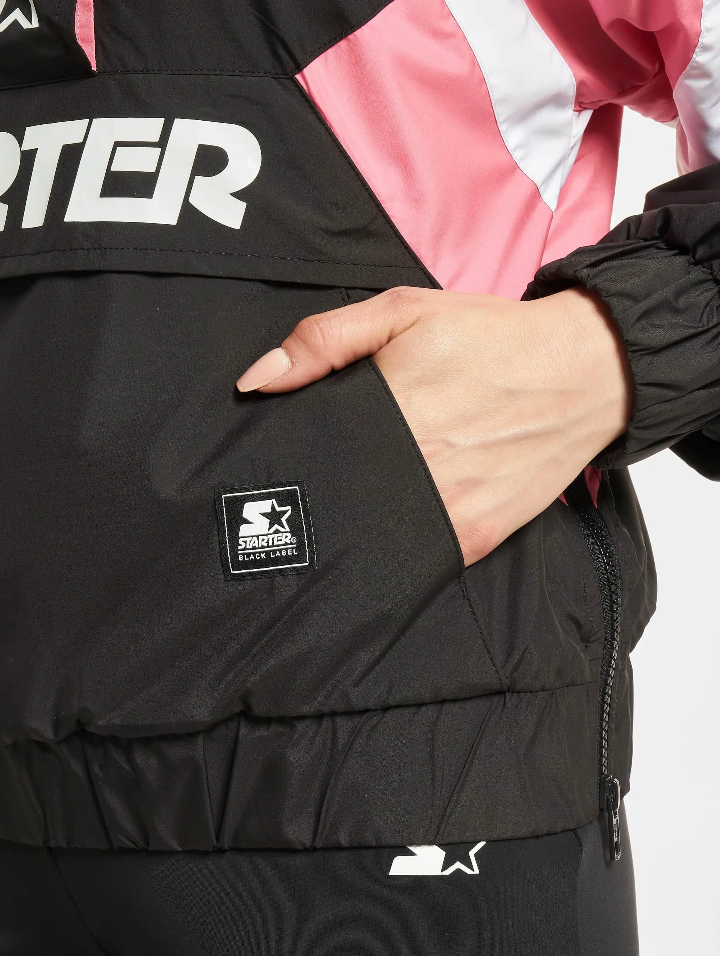 Ladies Colorblock Halfzip