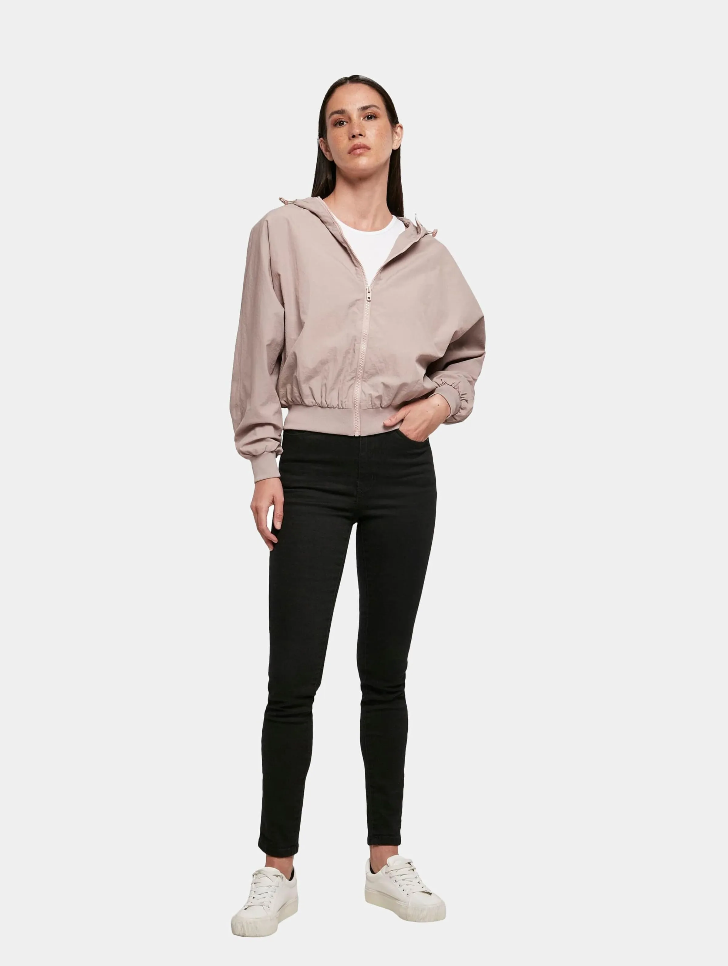 Ladies Crinkle Batwing