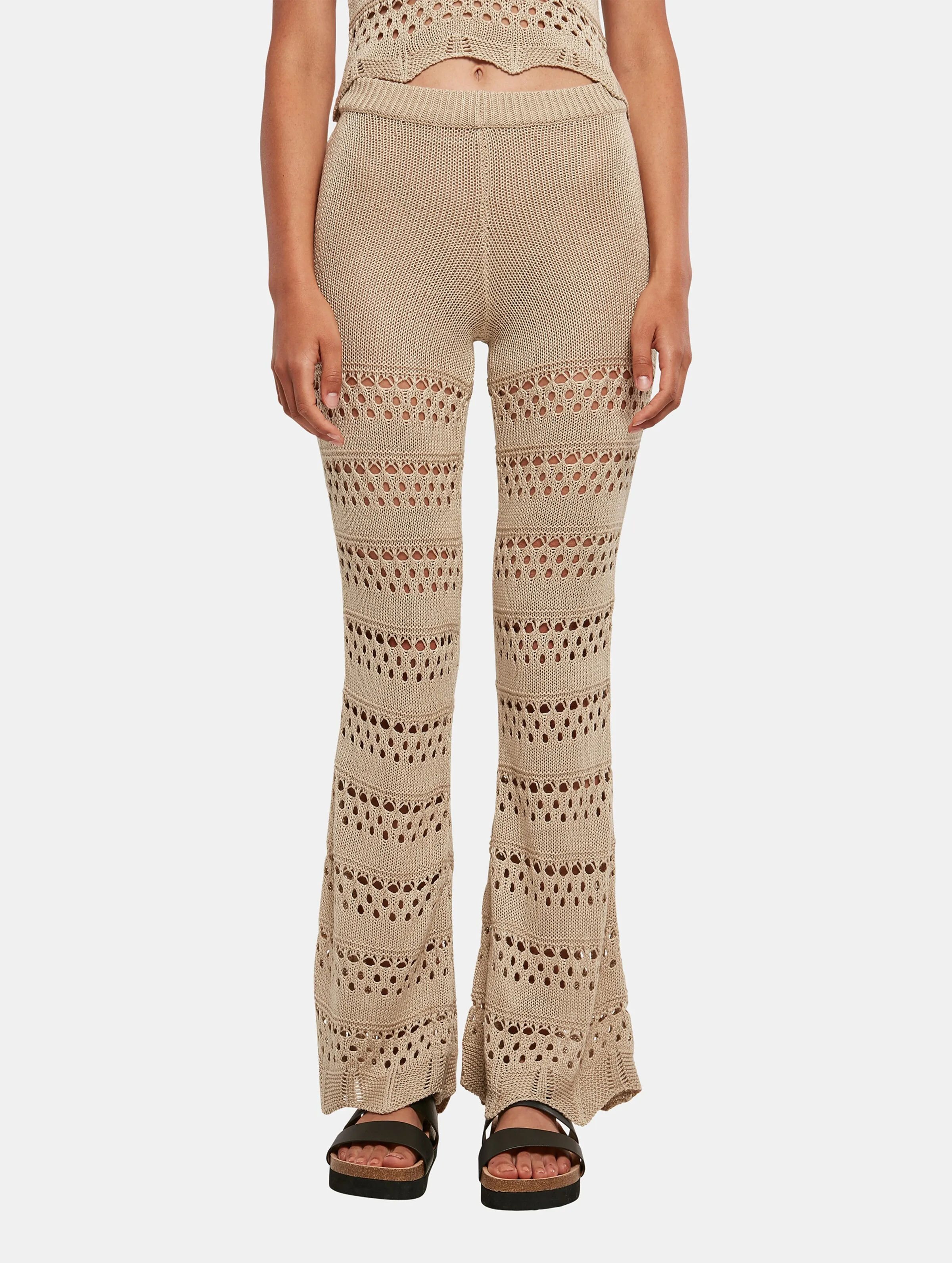  Ladies Flared Crochet Knit