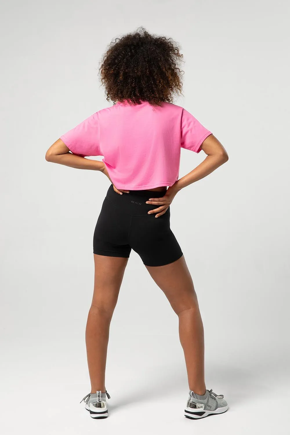 Ladies Heritage Bloch Print Crop Tee
