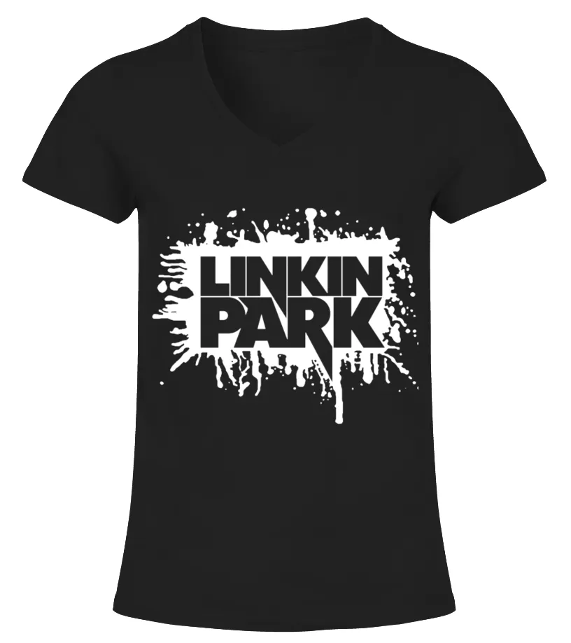 Linkin Park BK (8) Camiseta cuello pico Mujer