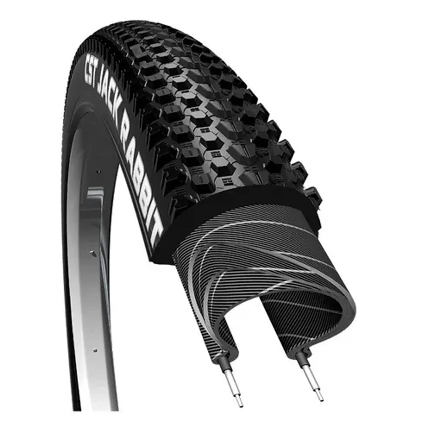 LLANTA CST 29X2.20 (55622) MTB JACK RABBIT II NEGRA DOBLABLE EPS C1747TR