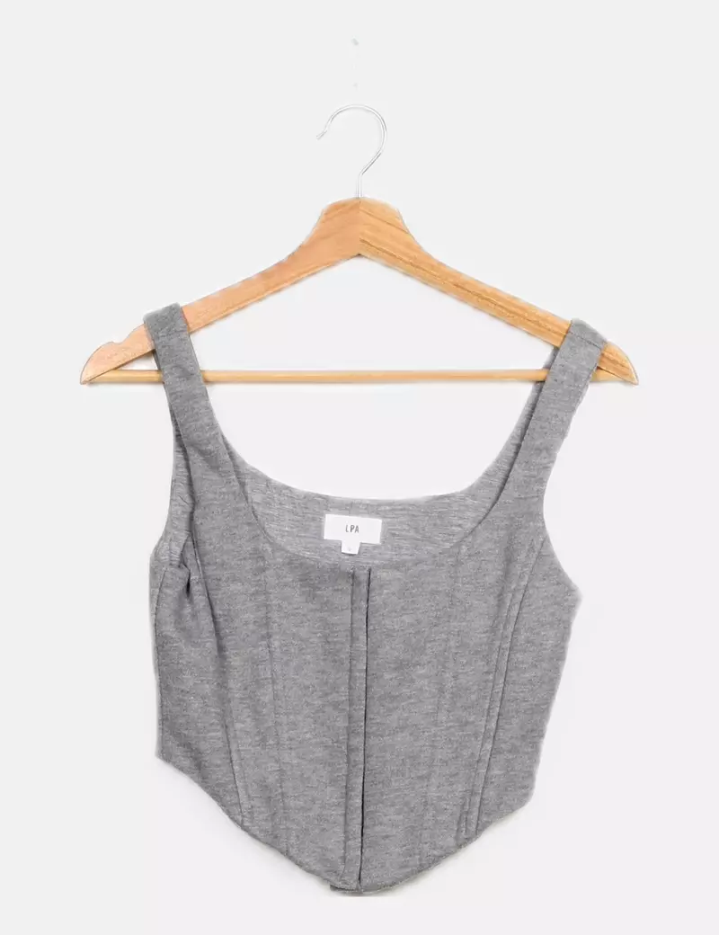 LPA Corset casual gris