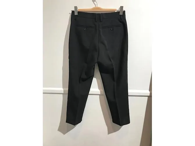 MAISON MARTIN MARGIELA Pantalón T.Lana S Internacional Negro 