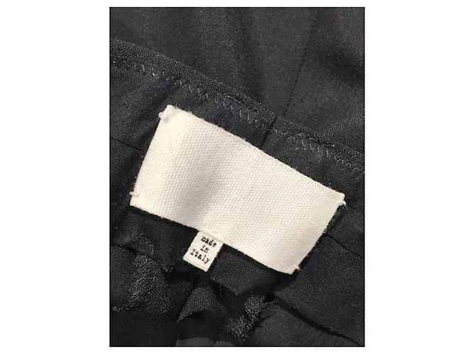 MAISON MARTIN MARGIELA Pantalón T.Lana S Internacional Negro 