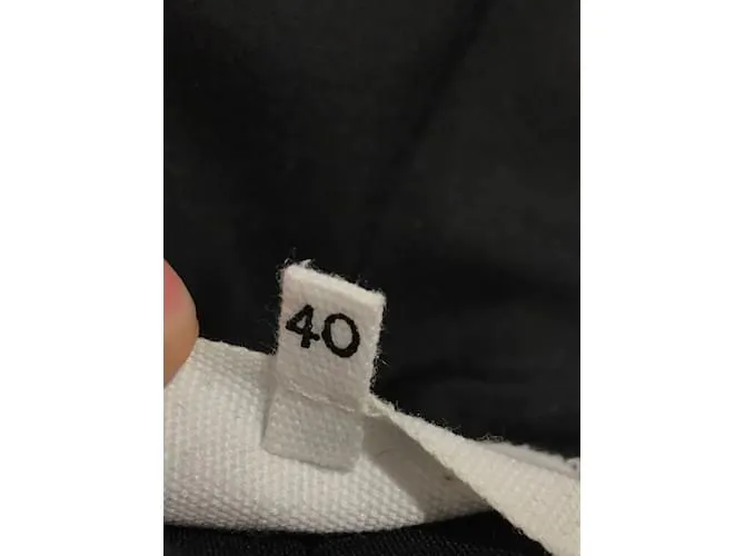 MAISON MARTIN MARGIELA Pantalón T.Lana S Internacional Negro 