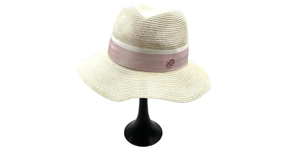 Maison Michel Chapeau Casa MICHEL Beige 