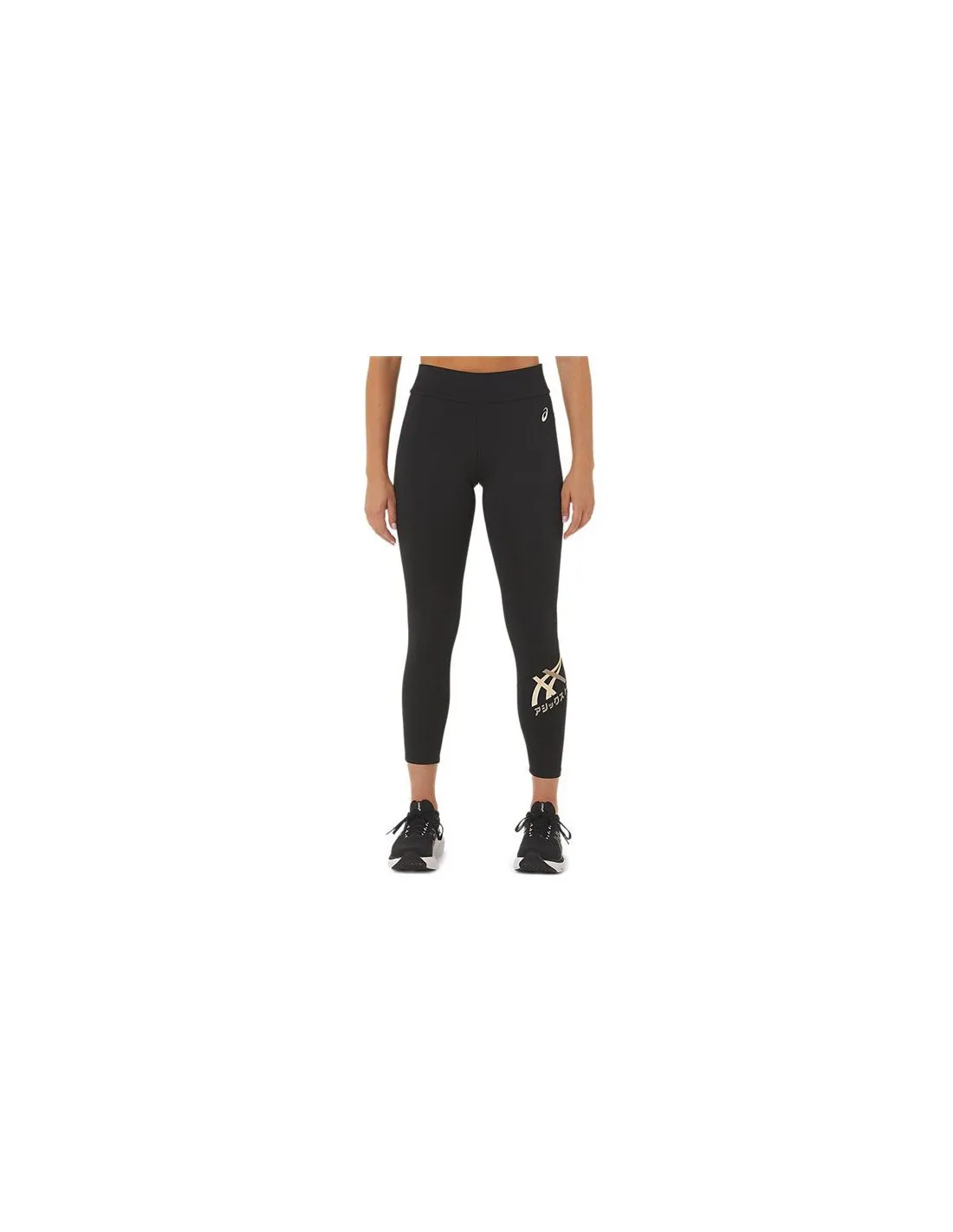 Mallas de Fitness ASICS Tiger 7/8 Mujer Negro