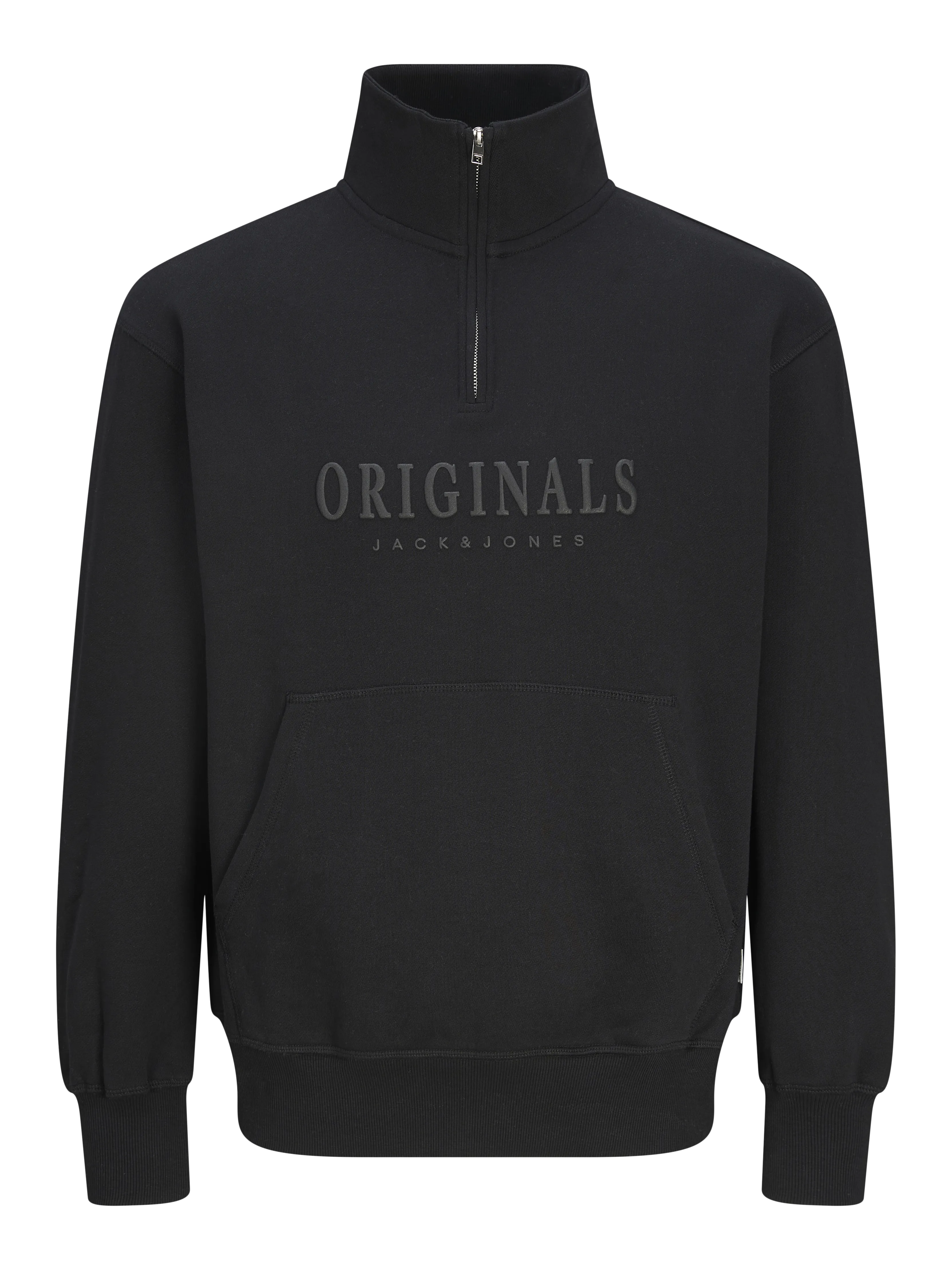 Media cremallera Estampado | Negro | Jack & Jones®
