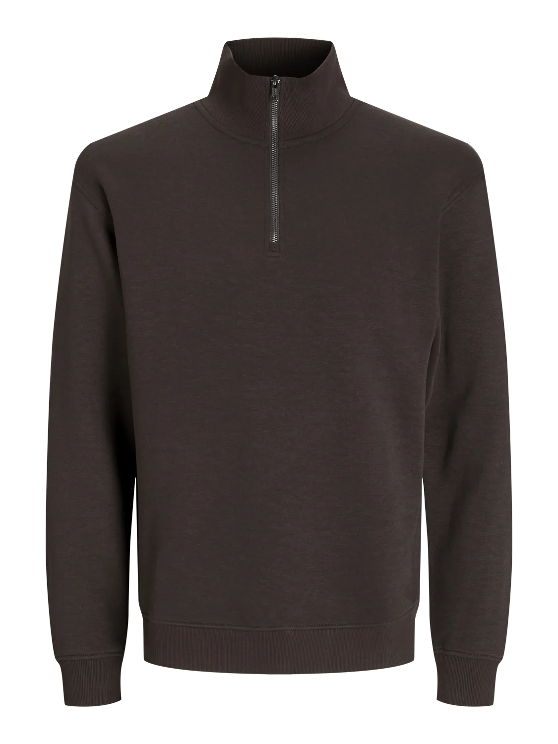 Media cremallera Liso | Marrón claro | Jack & Jones®