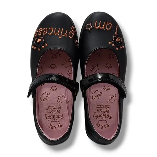 Merceditas Pablosky 306515 NEGRO CORDONETS