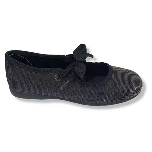 Merceditas Vulnanes 1312 NEGRO CORDONETS