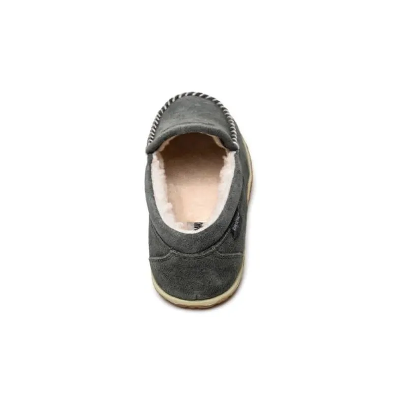 Minnetonka Masculino Tilden_Moc Grey