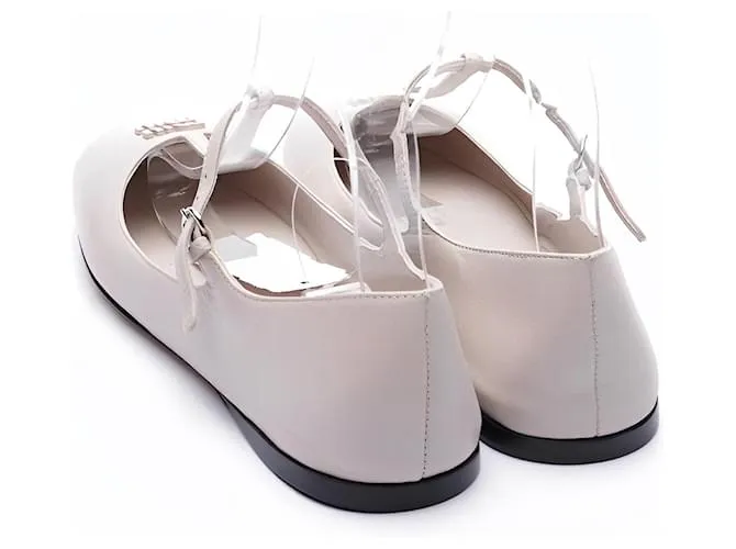 Miu Miu Manoletinas Beige 