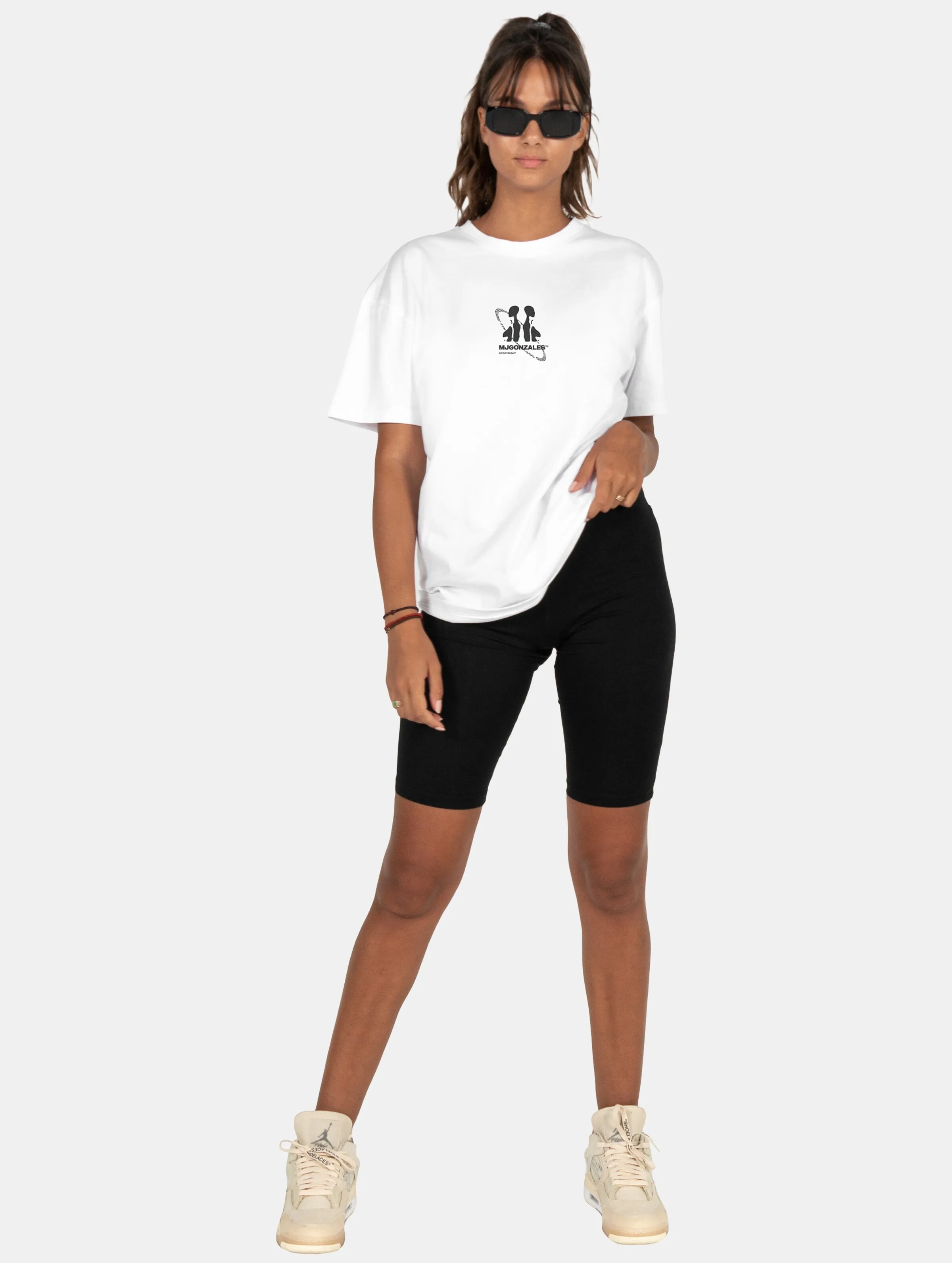 MJ GONZALES CIRCLE X LADIES HEAVY OVERSIZED TSHIRTS