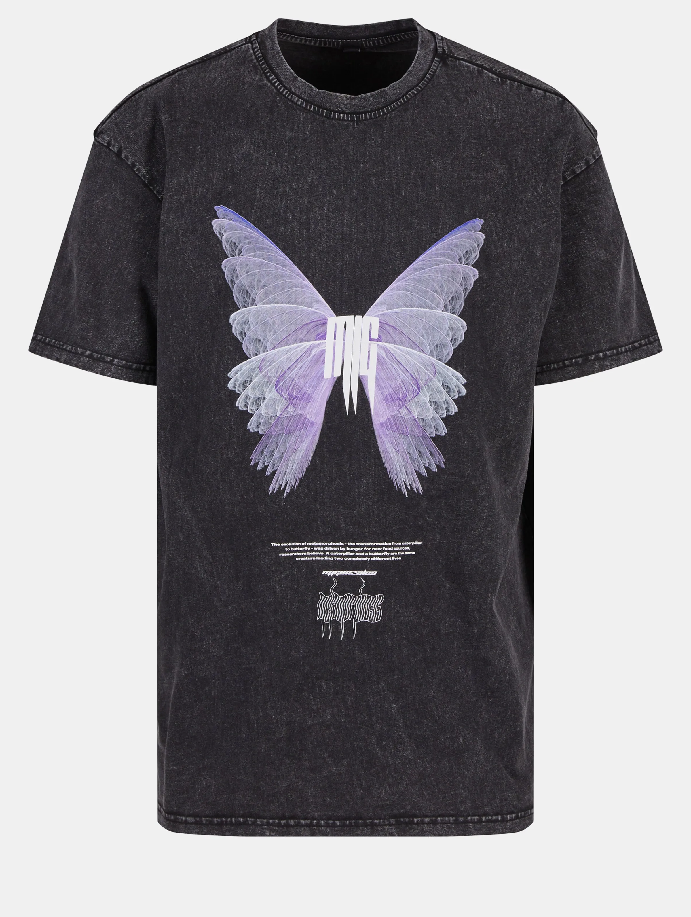 MJ GONZALES LADIES METAMORPHOSE V5 ACID WASHED HEAVY OVERSIZED TSHIRTS