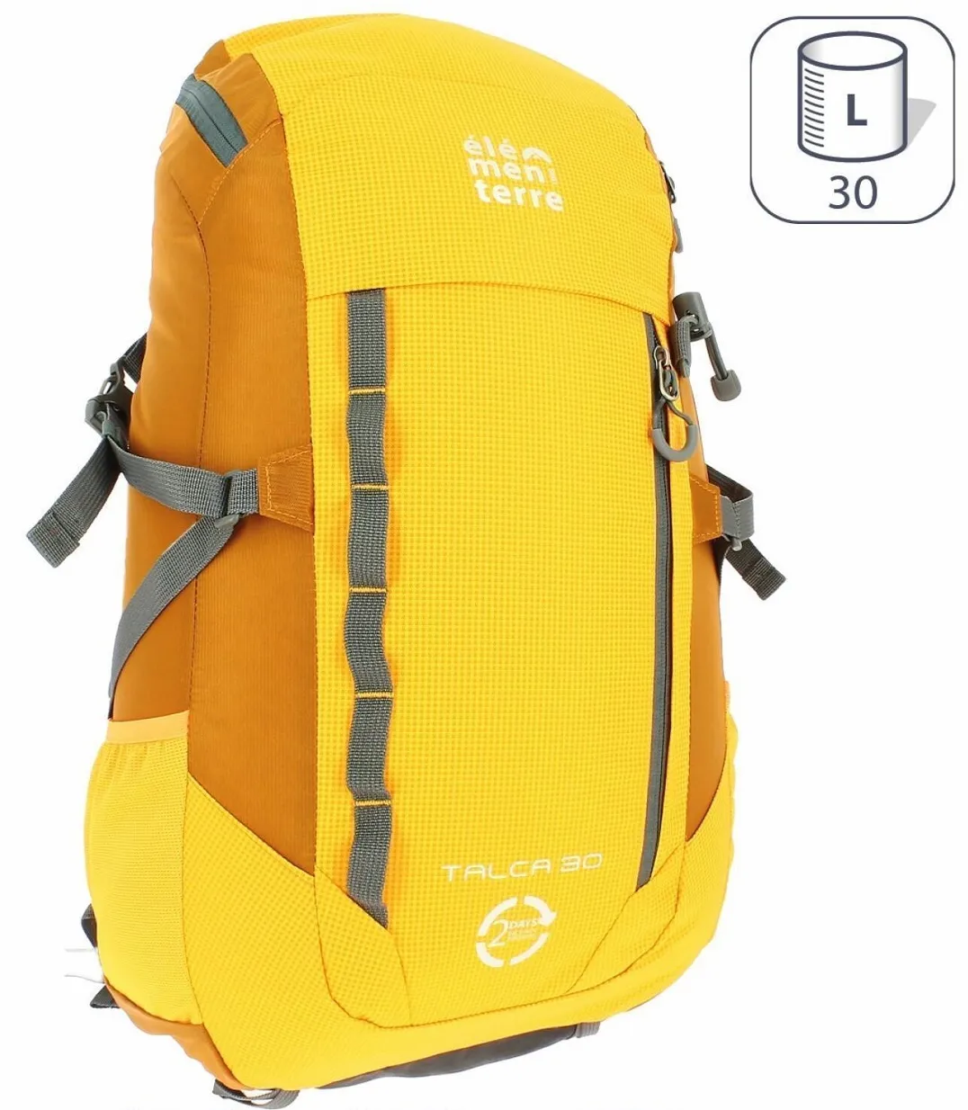 Mochila Elementerre Talca 30 L Amarillo