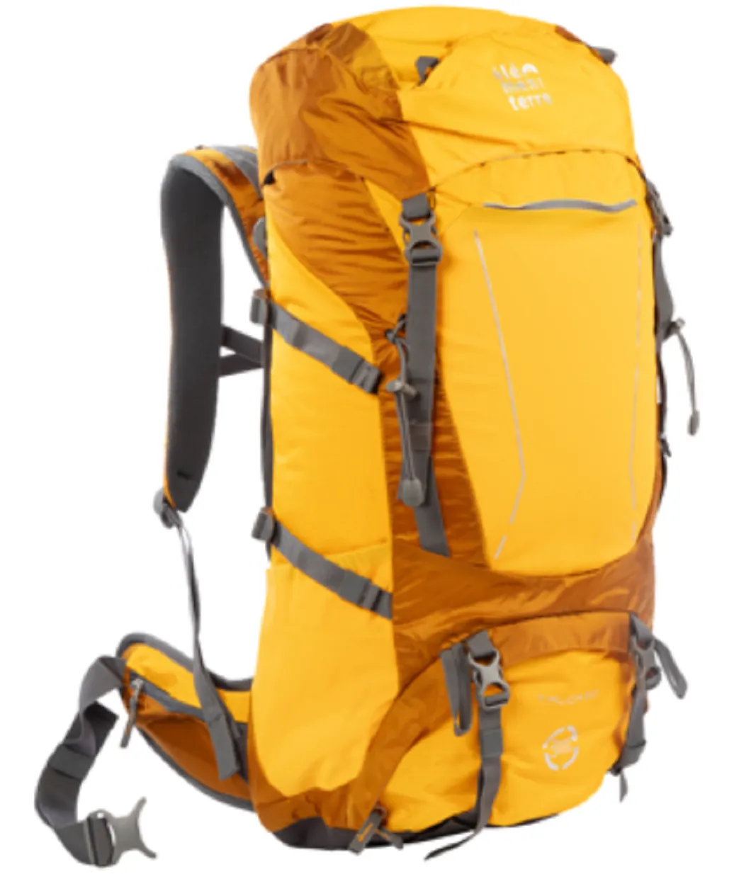 Mochila Elementerre Talca 50 L Amarillo