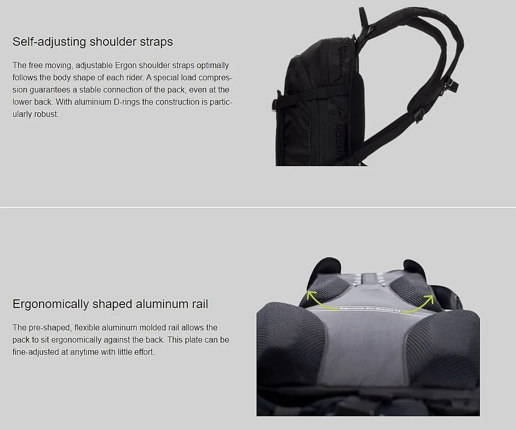 MOCHILA ERGON BA3  BLUE STEALTH