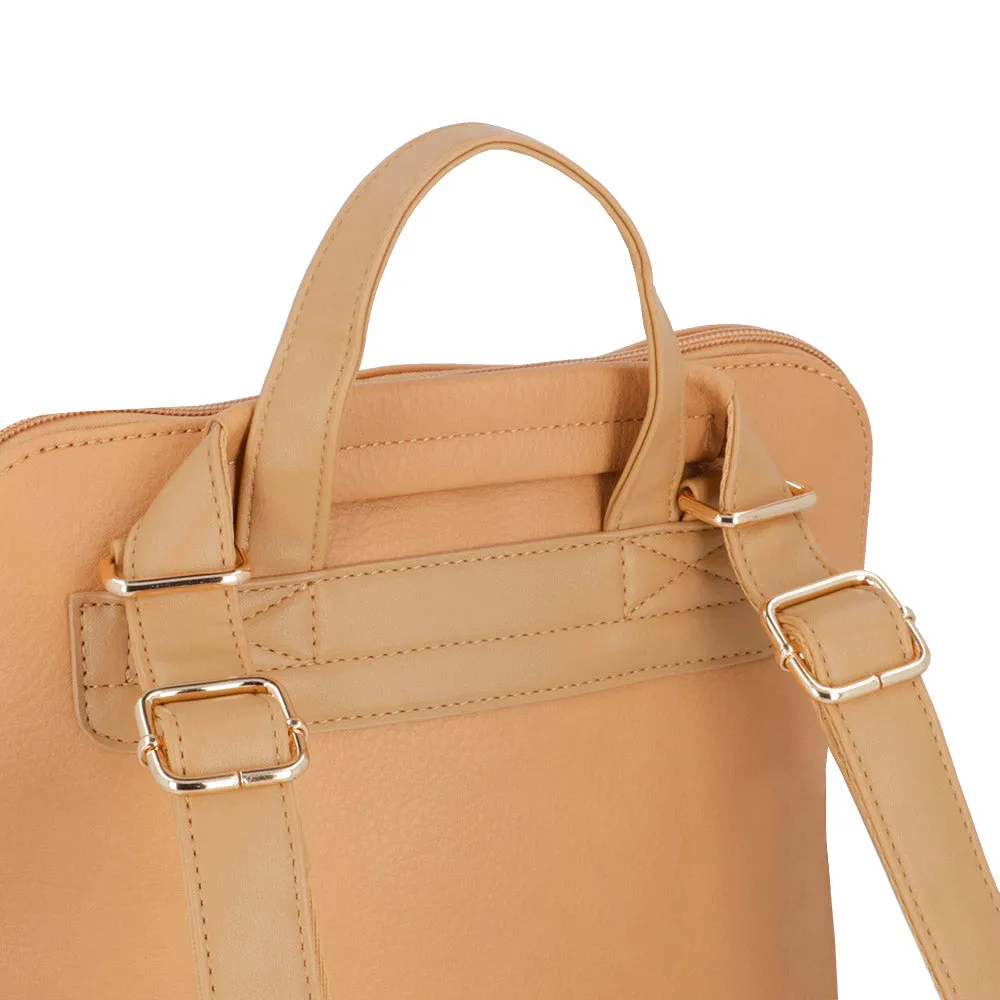 Mochila para laptop 15 Albury beige