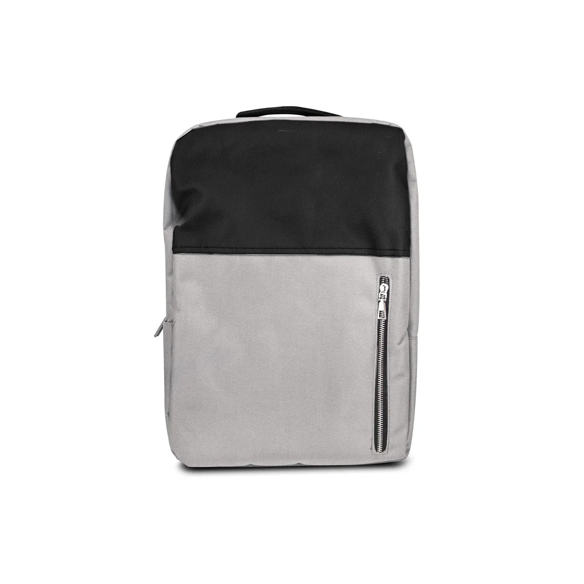 Mochila Porta Laptop con Cargador USB color Gris