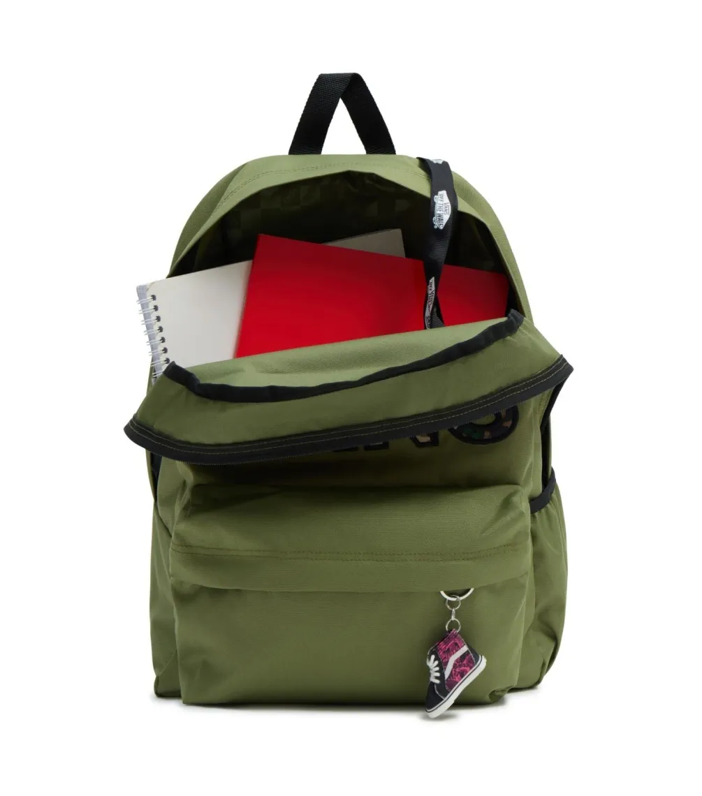 MOCHILA VANS WM REALM FLYING V  LODEN GREEN
