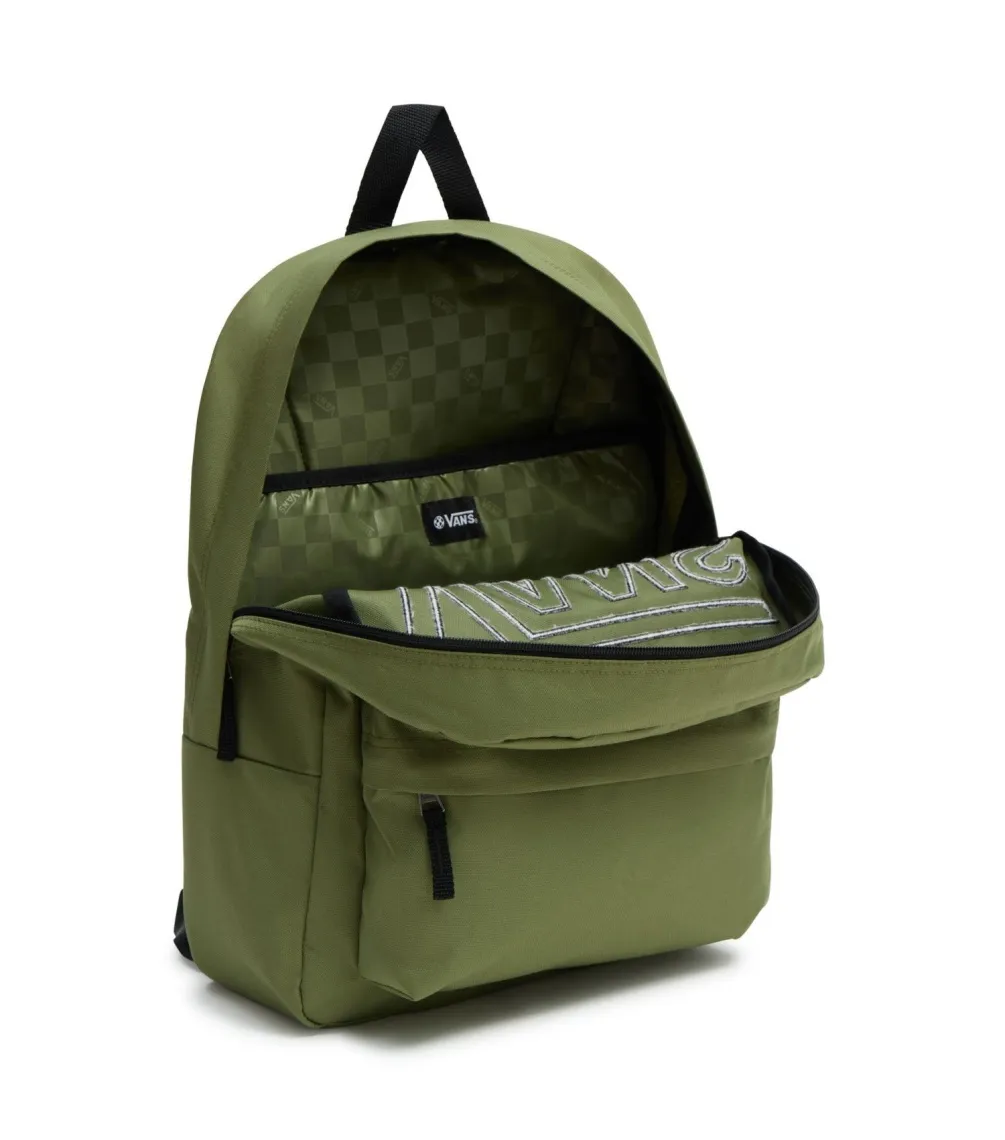 MOCHILA VANS WM REALM FLYING V  LODEN GREEN