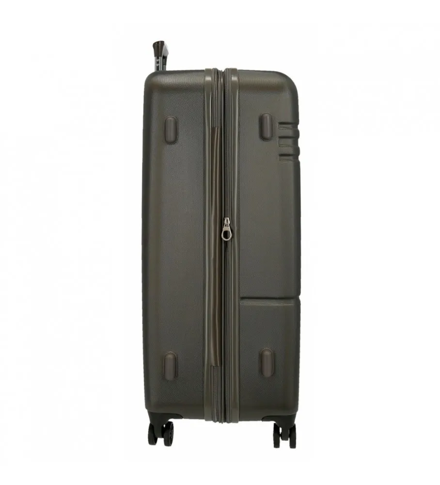 MOVOM JUEGO DE MALETAS MOVOM GALAXY RÍGIDAS 556878CM NEGRO