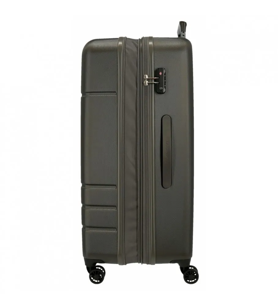 MOVOM JUEGO DE MALETAS MOVOM GALAXY RÍGIDAS 556878CM NEGRO