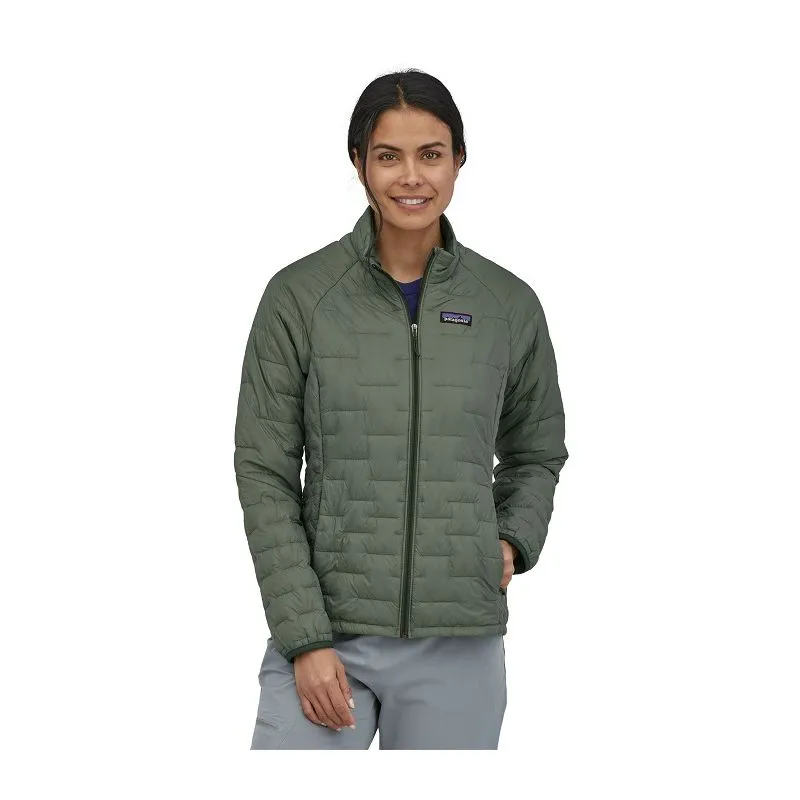 Mujer Patagonia Micro Puff Jkt (Hemlock Green)