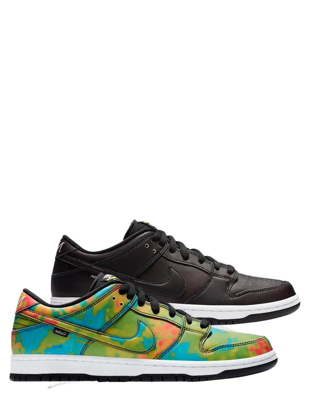 N370O Civilist x Nike SB Dunk Low cambia de color segun temperatura