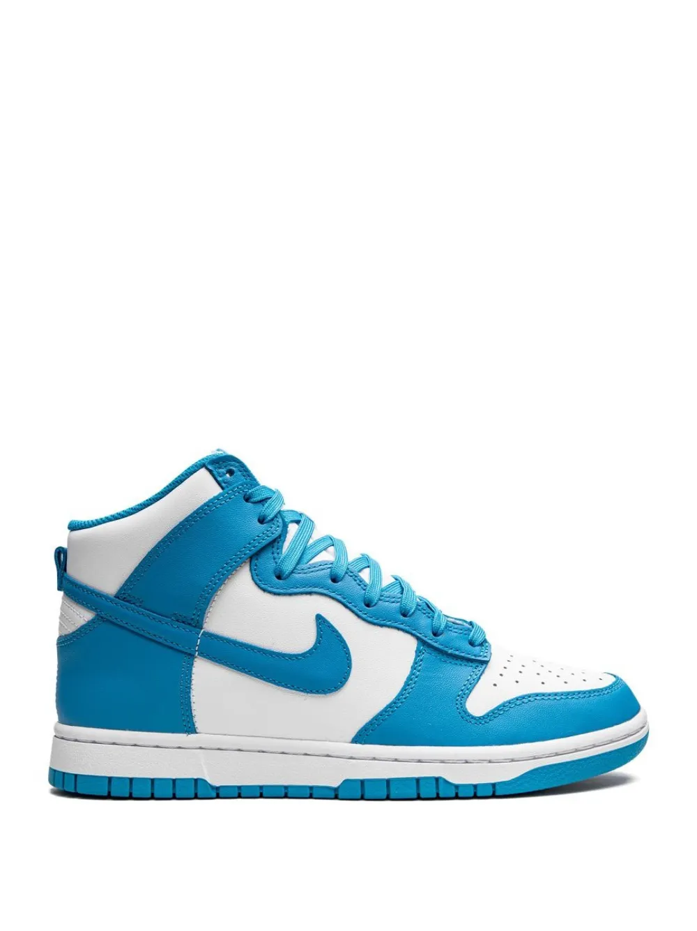 N370O Nike Dunk High Retro Laser Blue UNC