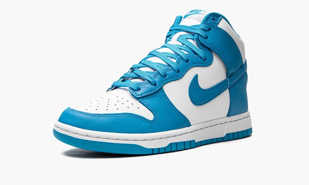 N370O Nike Dunk High Retro Laser Blue UNC