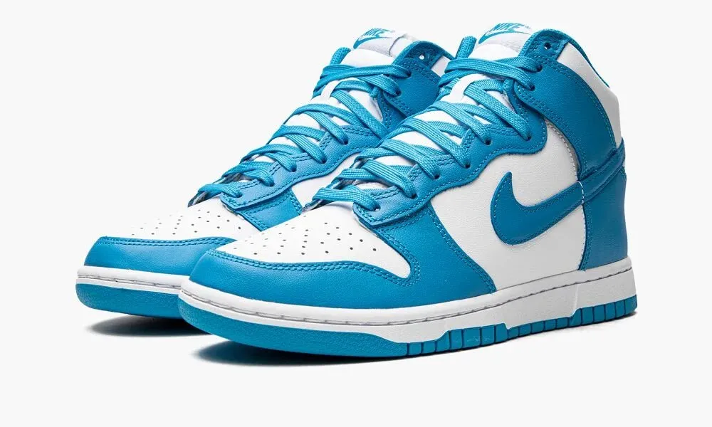 N370O Nike Dunk High Retro Laser Blue UNC
