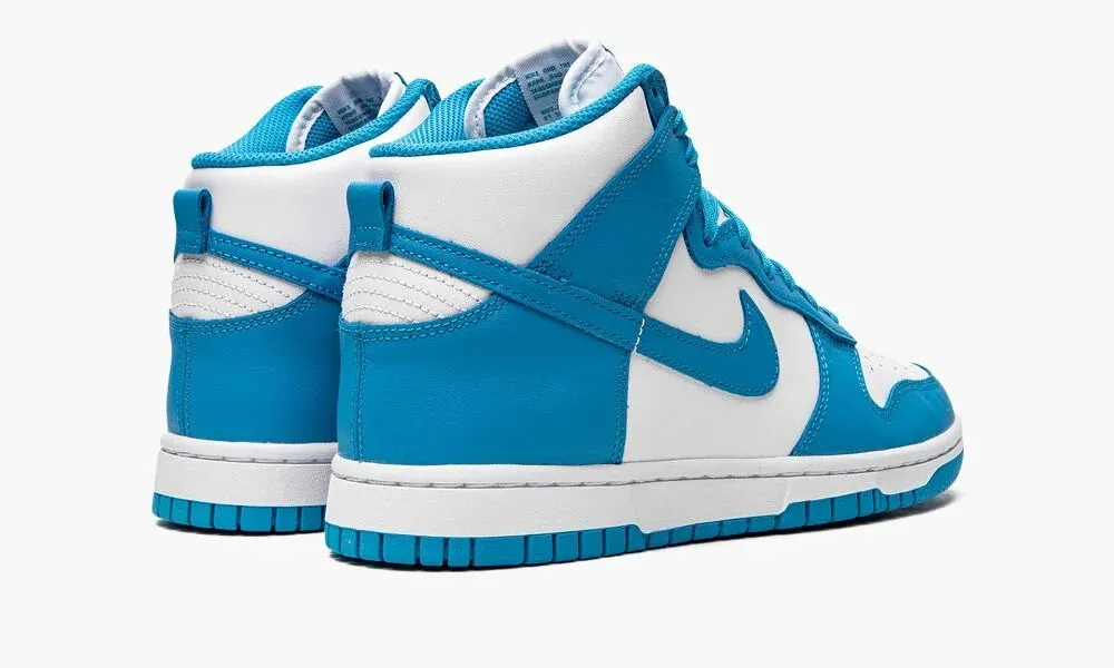 N370O Nike Dunk High Retro Laser Blue UNC
