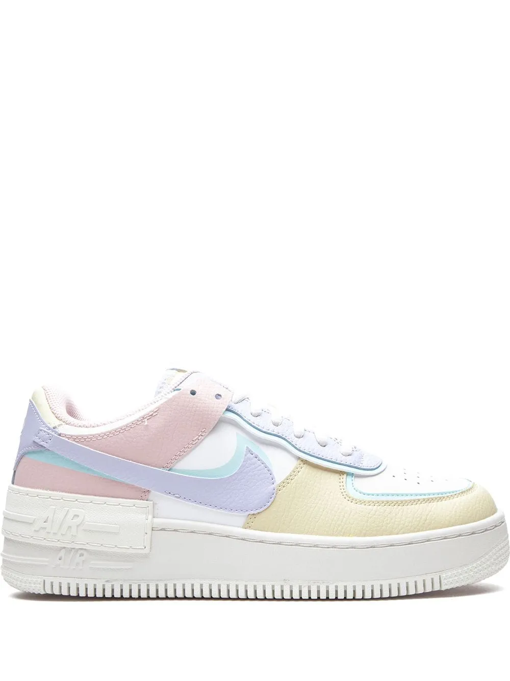 N370O Nike tenis Air Force 1 Shadow Nike Unicornio Air Force 1 Shadow Pastel Summit White Glacier Blue