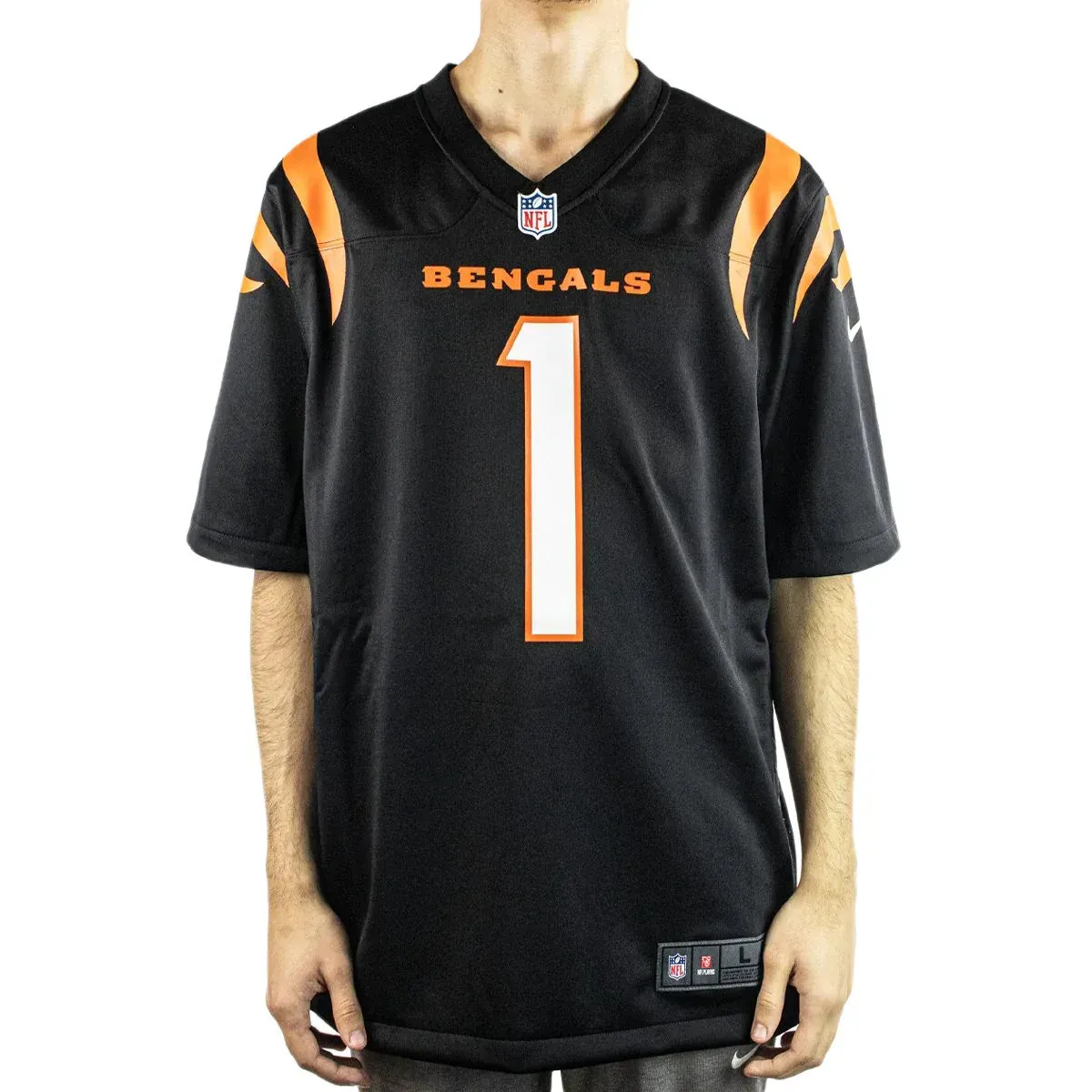 Nike camiseta nfl Cincinnati Bengals NFL Ja'Marr Chase #1 Home Game Player Jersey