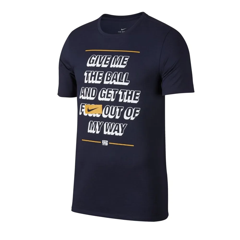 NIKE DRYFIT LEBRON "GIVE ME THE BALL" (419)
